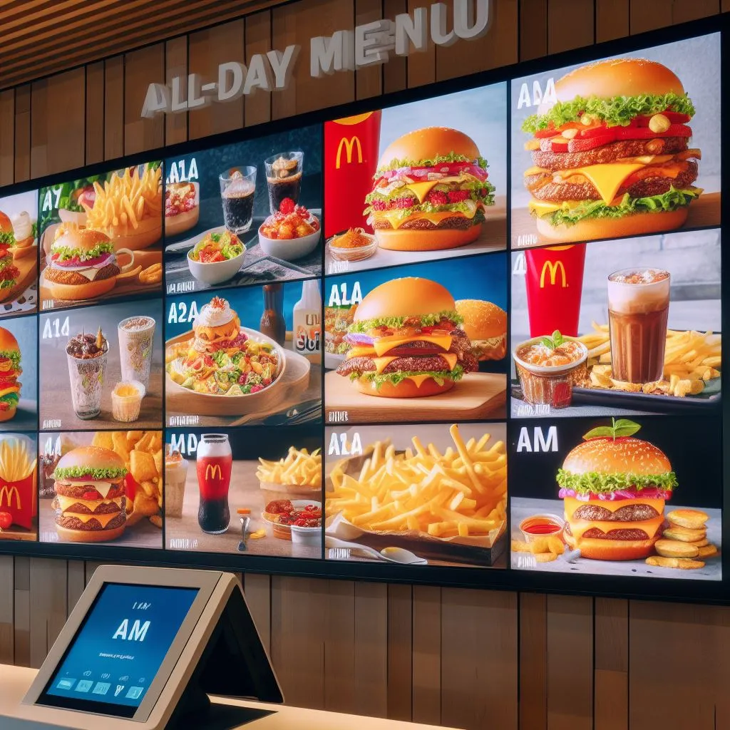 McDonald's All Day Menu Prices in Australia