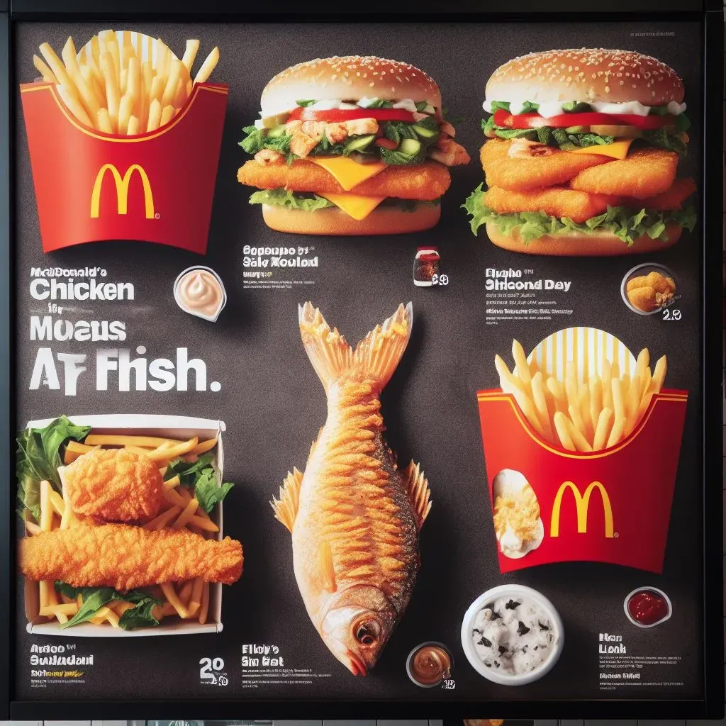 McDonald's Chicken and Fish Menu Prices in Australia