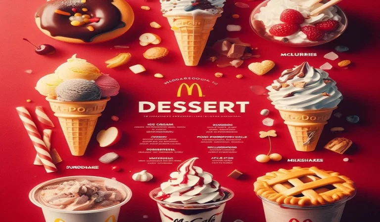 McDonald’s Dessert Menu in Australia [2024 Updated]