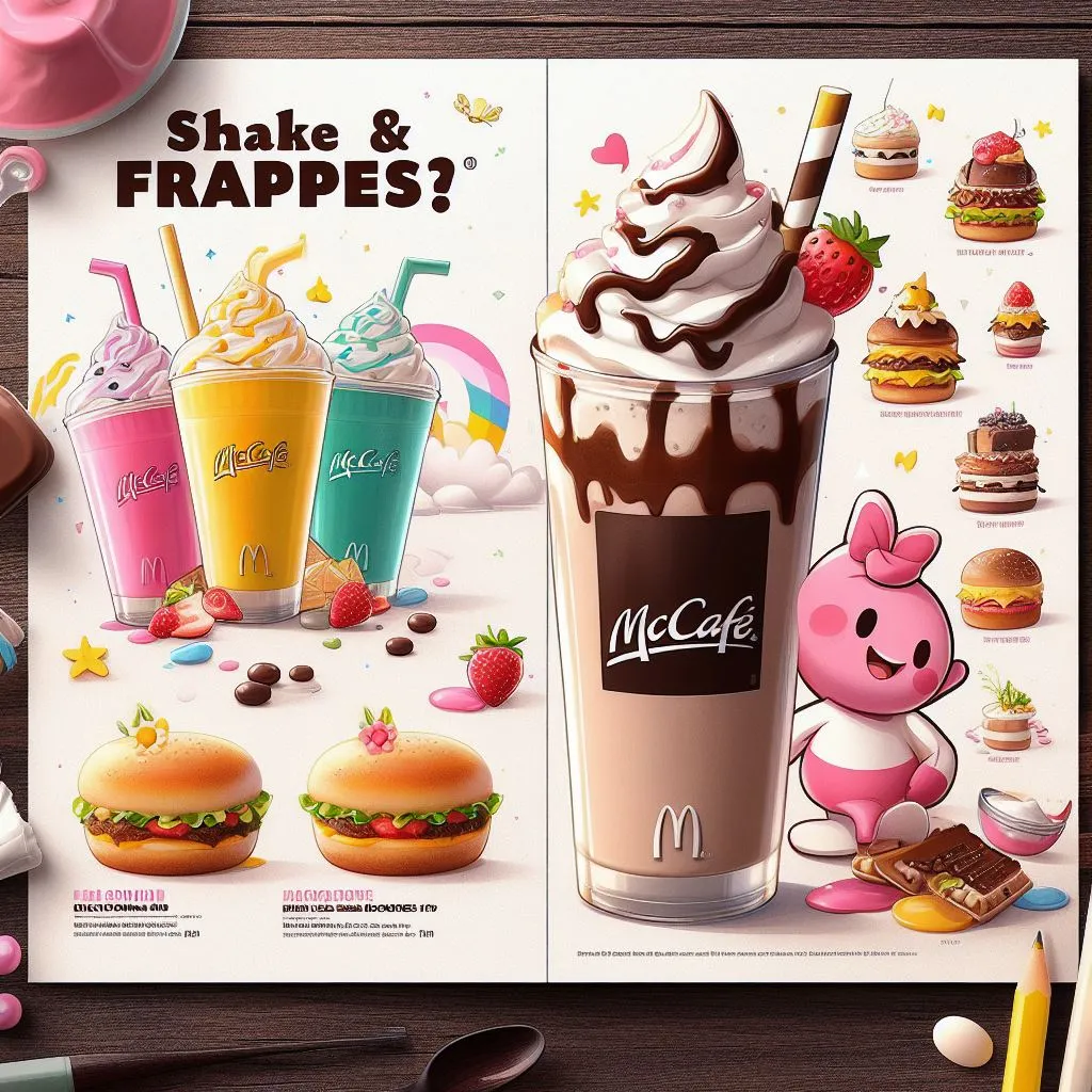 McDonald's Shakes and Frappes Menu Prices in Australia