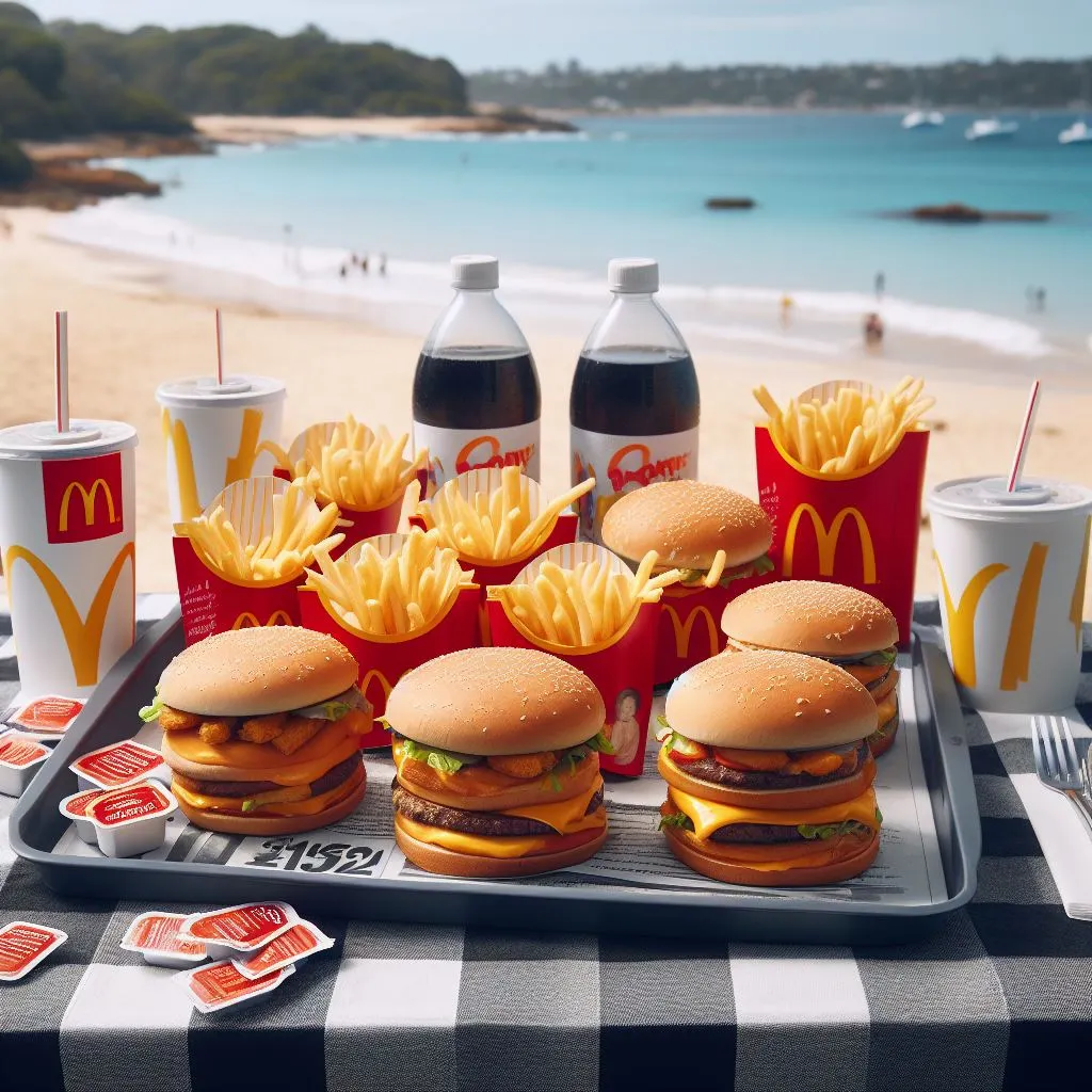 McDonald's McFeast Menu prices in Australia