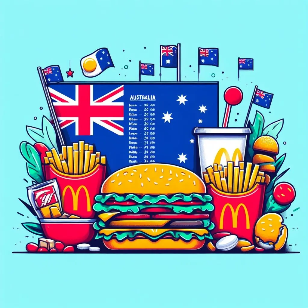 McDonald's Menu Prices In Australia
