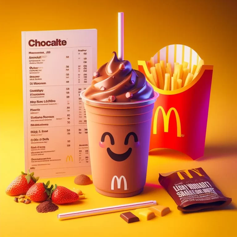McDonald’s Chocolate Shake Menu Prices In South Africa