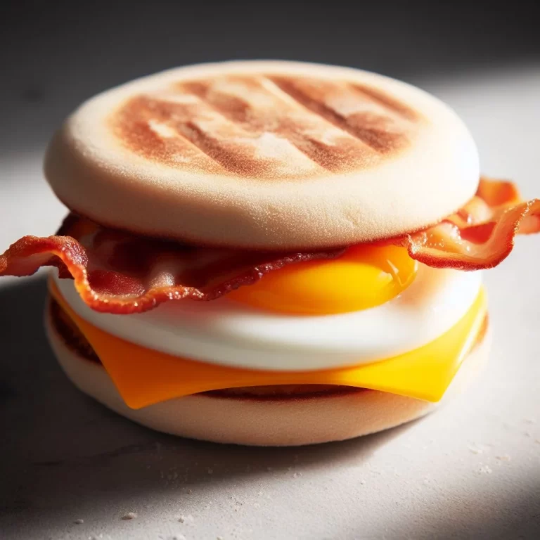 Double Bacon and Egg McMuffin  Price & Calories At MCD Menu