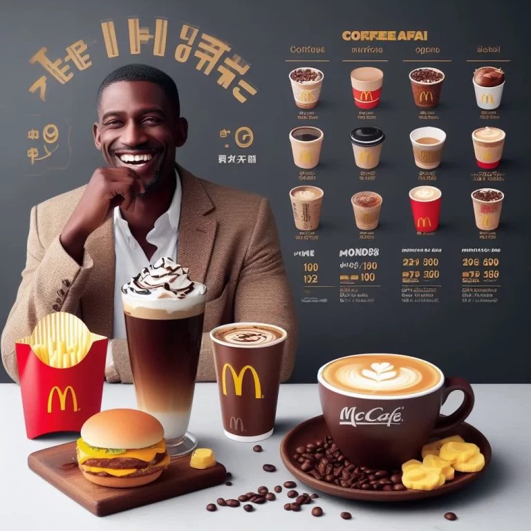 McDonald’s Coffee Menu Prices In South Africa [2024]