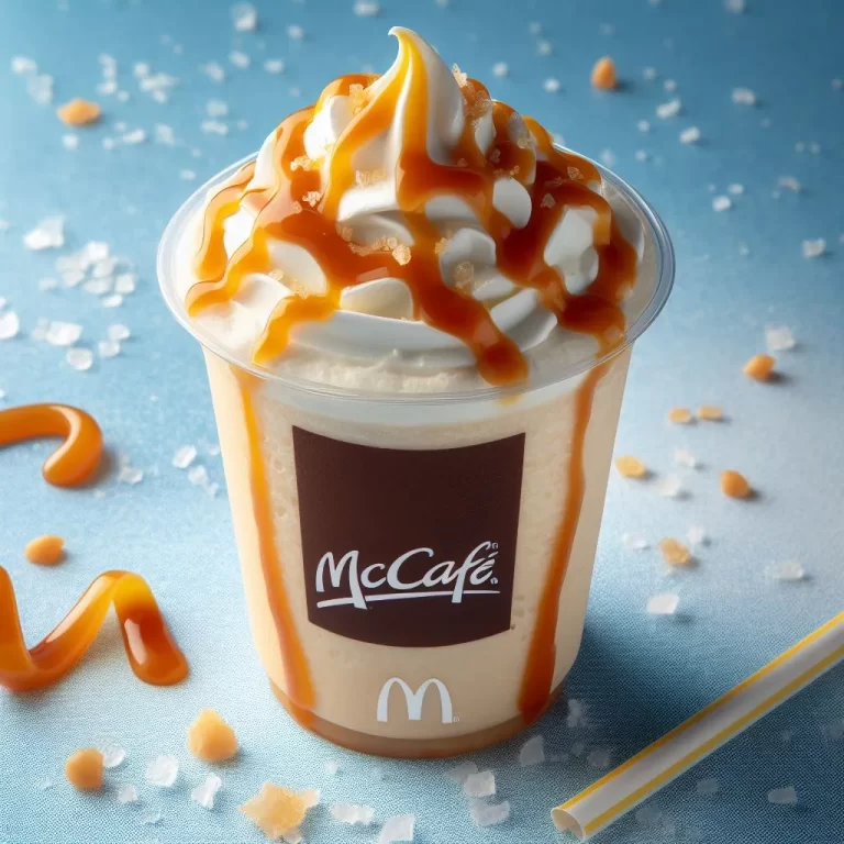 McDonald’s Salted Caramel Frappe [A sweet & salty treat]