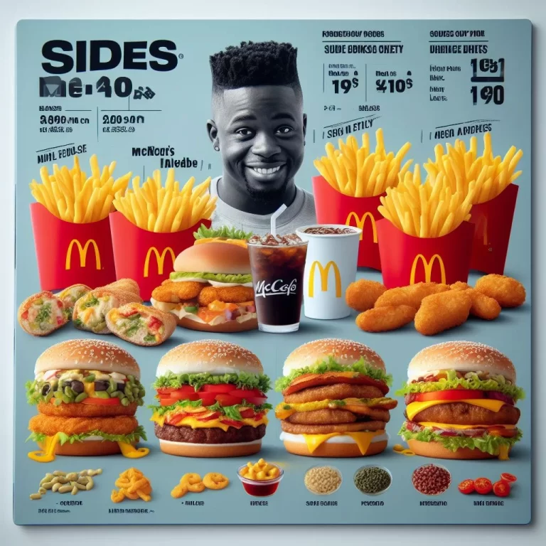 McDonald’s Sides Menu Prices In South Africa [2024]