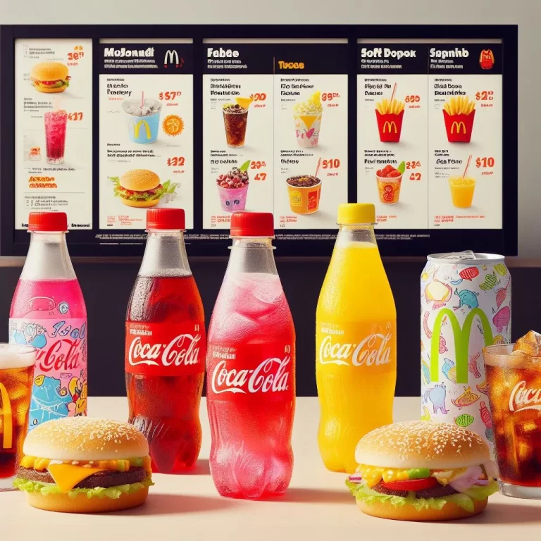 McDonald’s Soft Drinks Menu Prices In South Africa [2024]