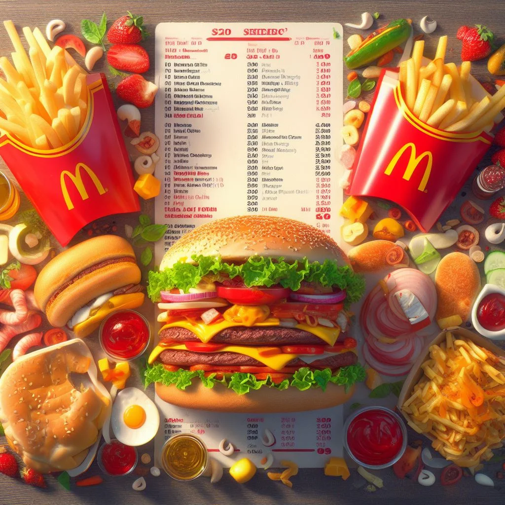 McDonald's Most Popular Menu Prices In south Africa