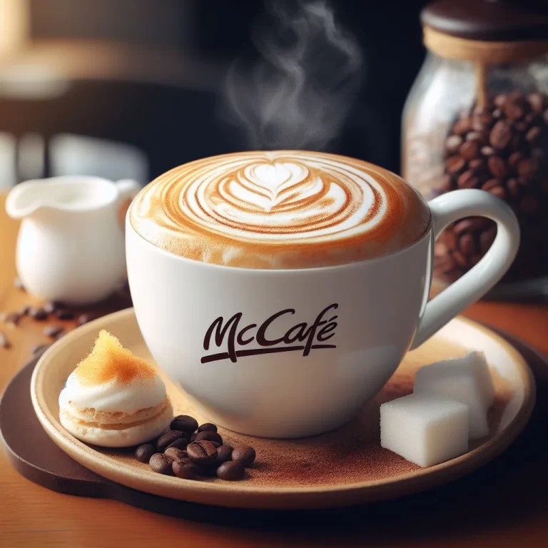 McCafé Cappuccino Price & Calories At McDonald’s Menu