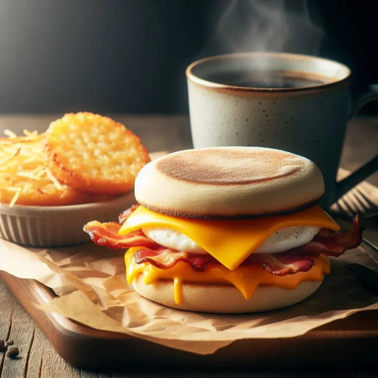 Bacon And Egg McMuffin Calories & Price at McDonald’s Menu