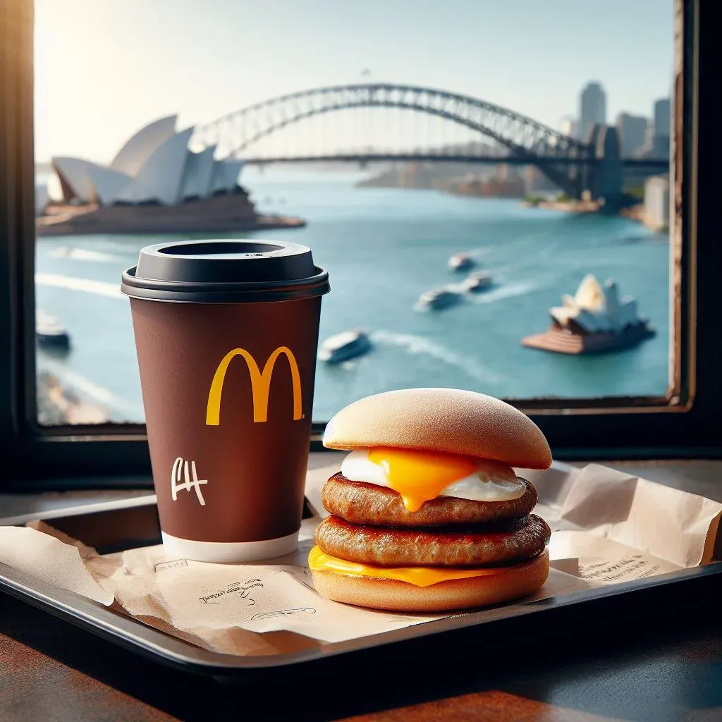 Double Sausage McMuffin Best Menu Prices in Australia