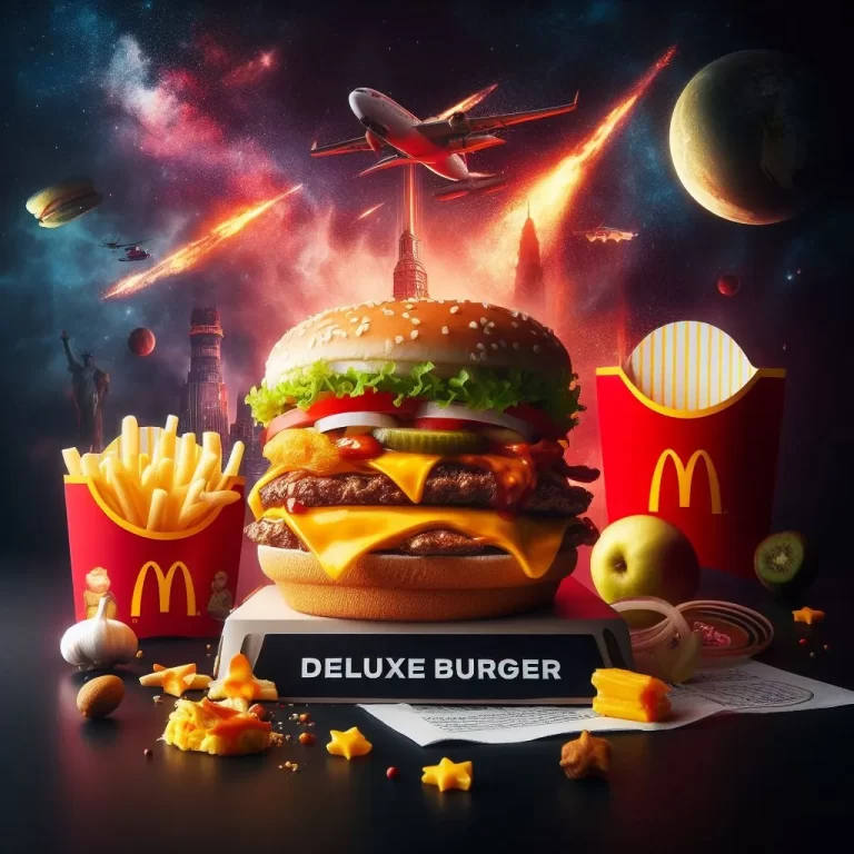 McDonald’s Deluxe Burger Price & Calories At McDonald’s Menu