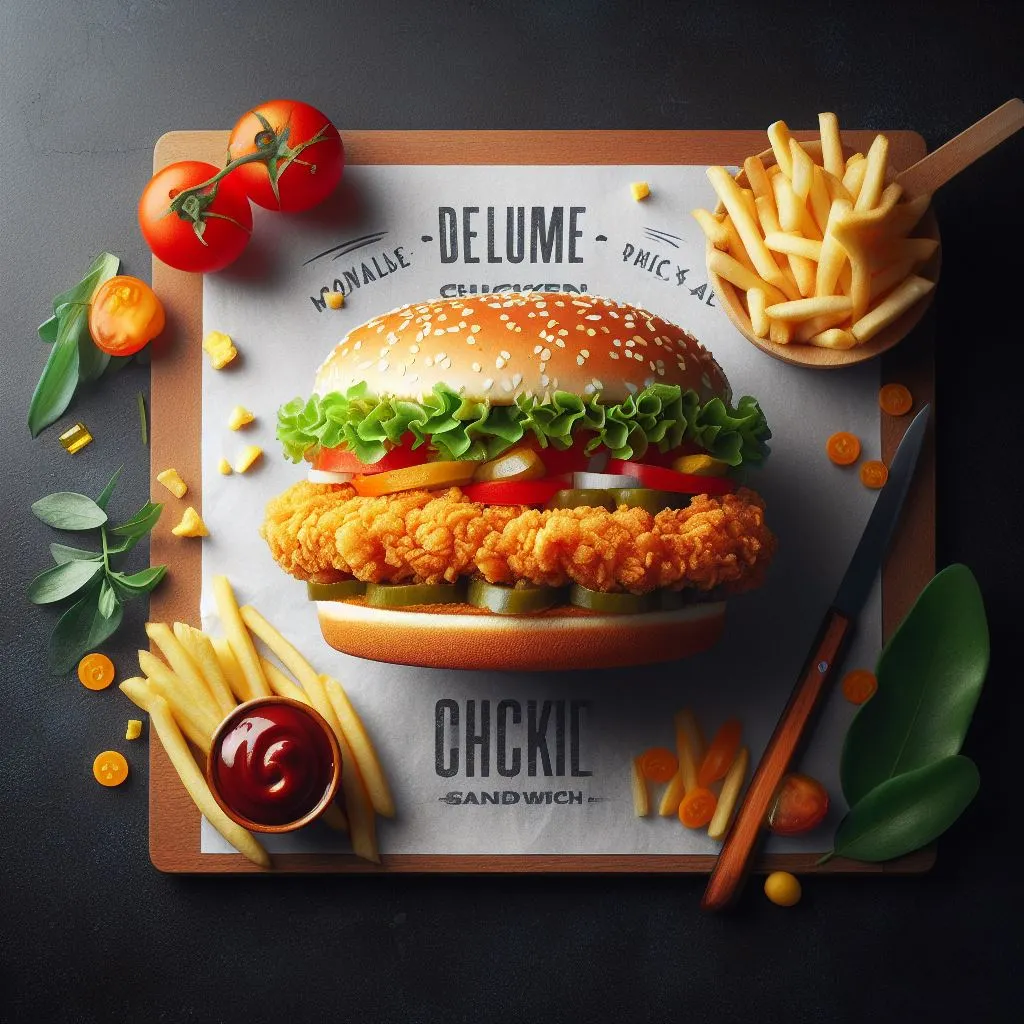 McDonald's Deluxe Chicken Sandwich