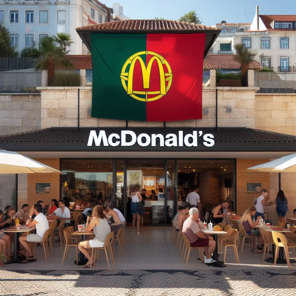 McDonald's Menu Preços in Portugal