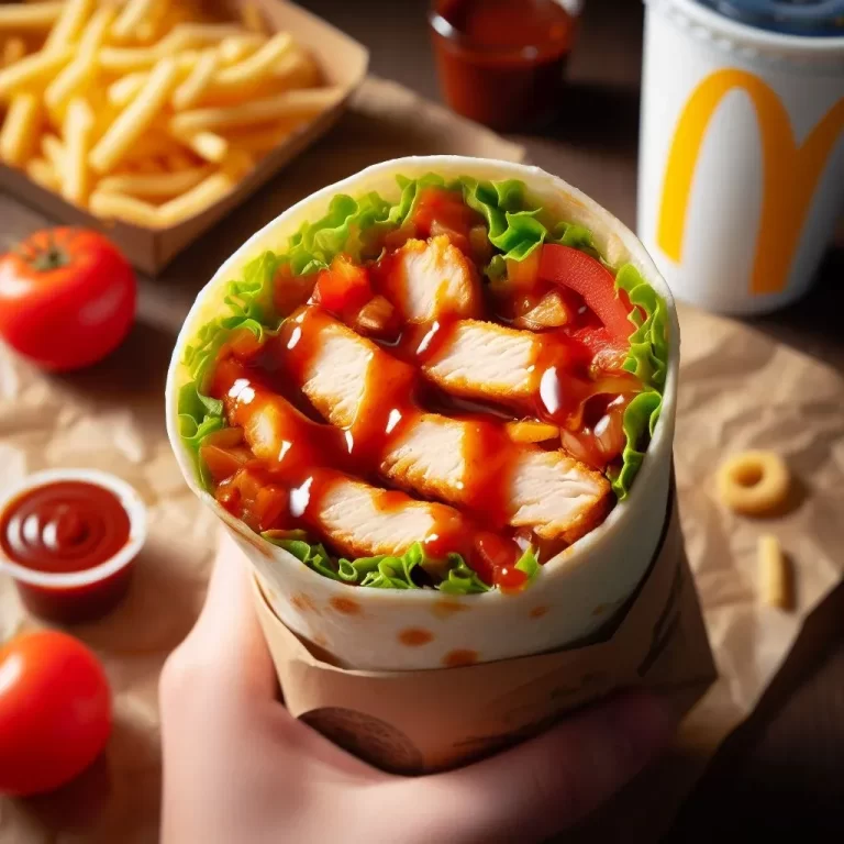 McDonald’s BBQ Chicken Wrap Calories & Price at MCD Menu