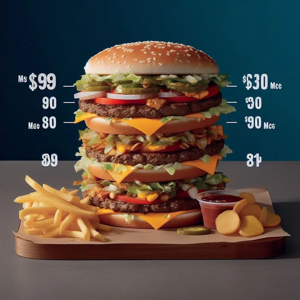 McDonald's Big Mac Menu Prices Canada