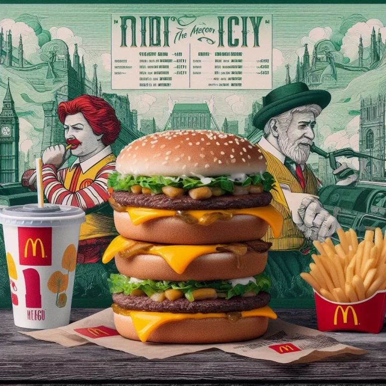 McDonald’s Big Mac Menu Prices In Ireland 2024