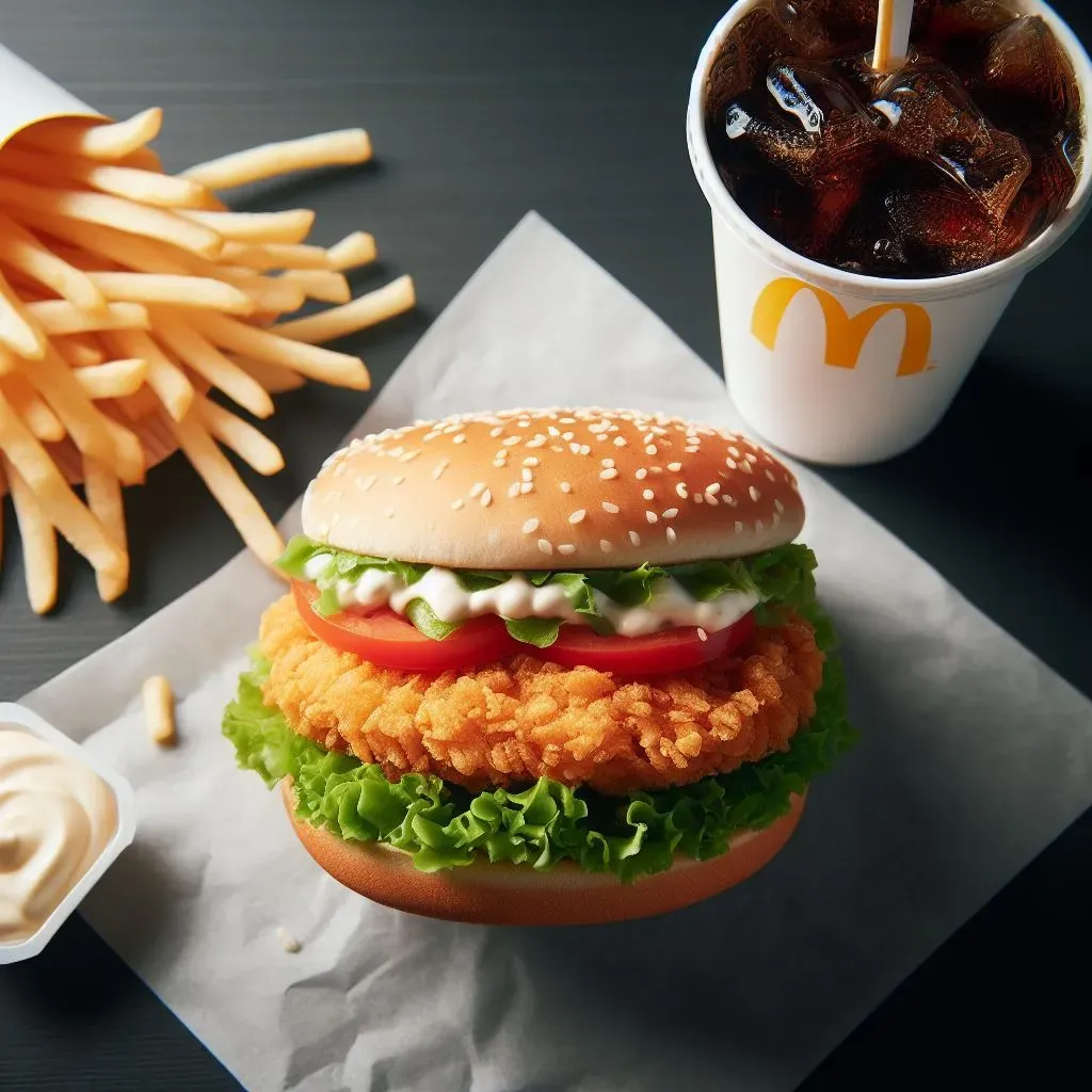 McDonald's Chicken Deluxe Menu Prices in Australia