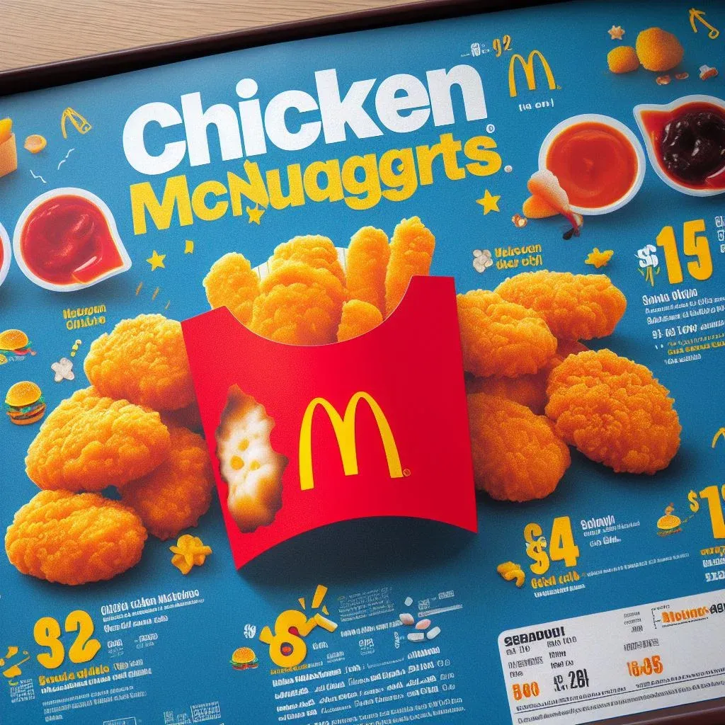 McDonald's Chicken McNuggets Menu Prices Singapore