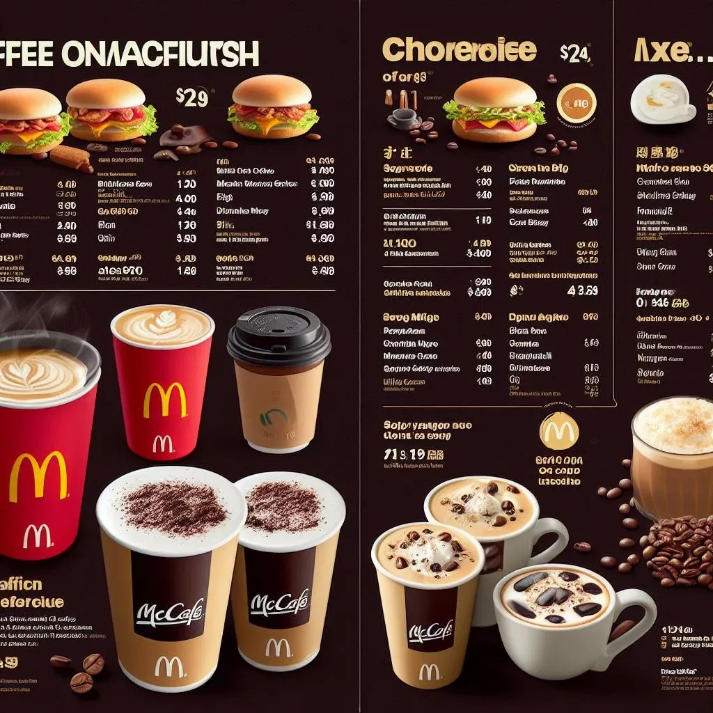 McDonald's Coffee Menu Prices In Singapore