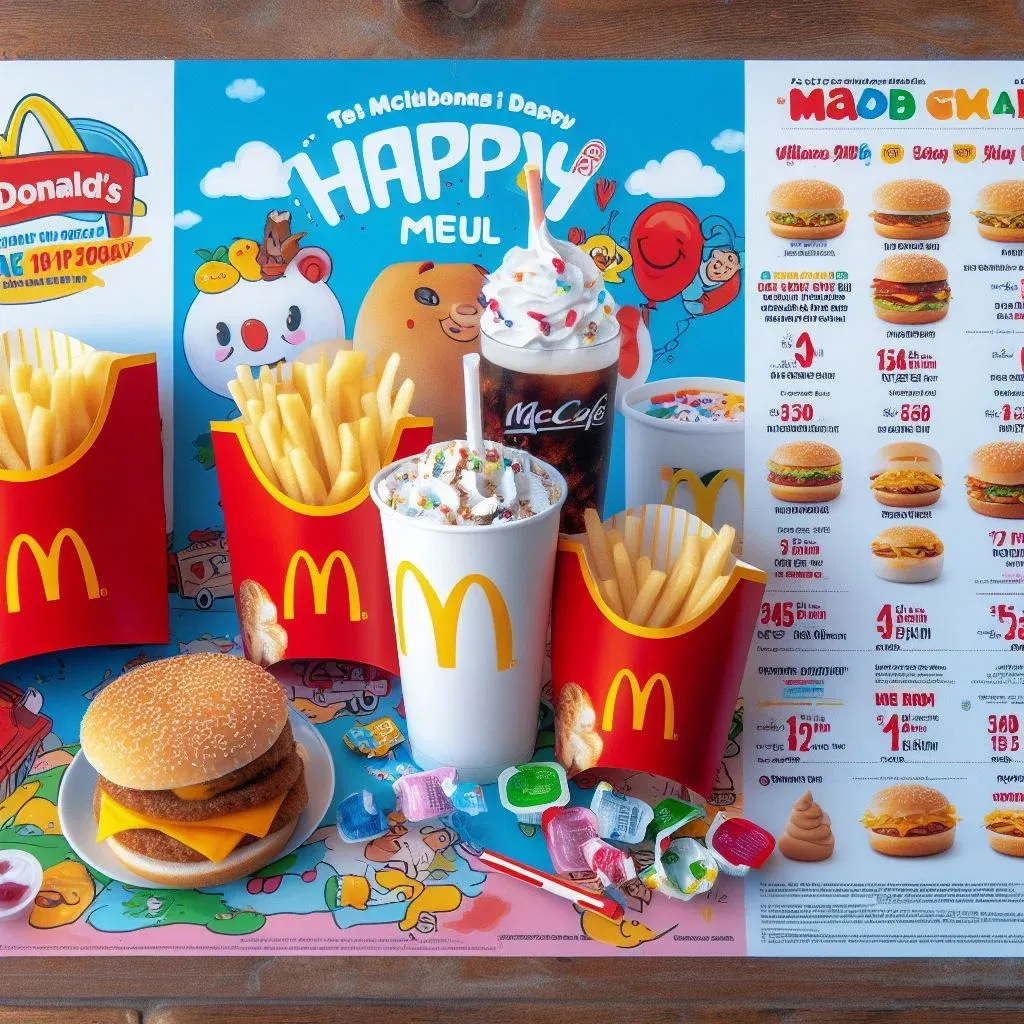 McDonald's Happy Meal Menu Prices In South Africa