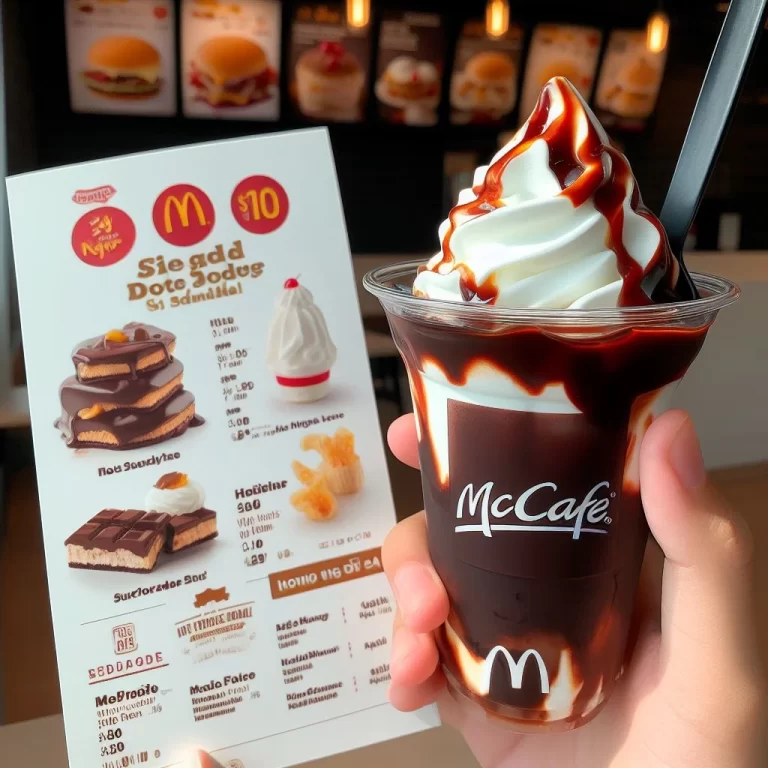 McDonald’s Hot Fudge Sundae Menu Prices In Singapore 2024