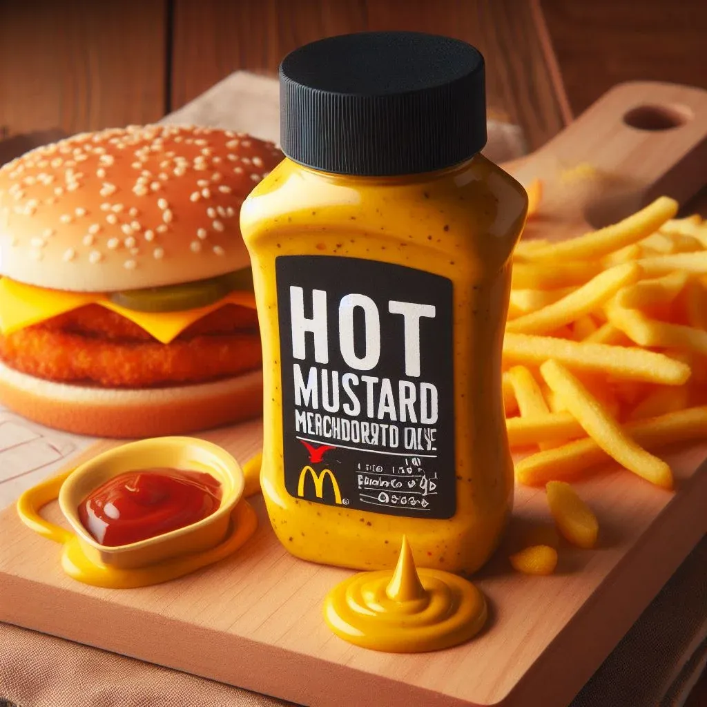 McDonald's Hot Mustard Sauce Calories & Price at MCD Menu