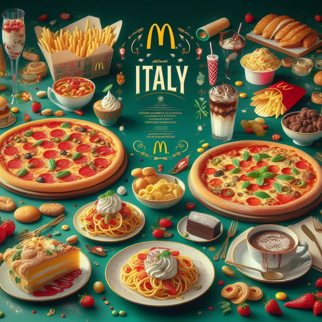 McDonald's Italy Menu Prezzi