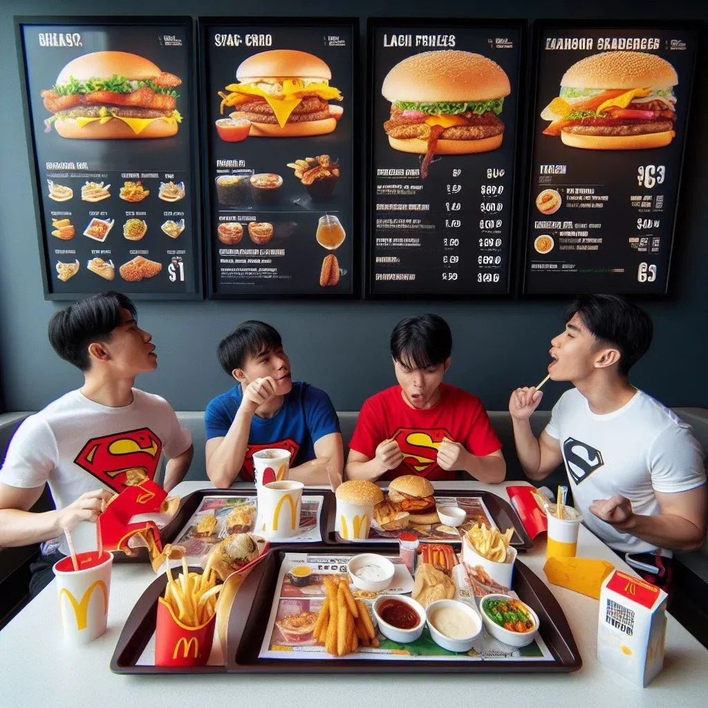 McDonalds Lunch Menu Prices In Singapore