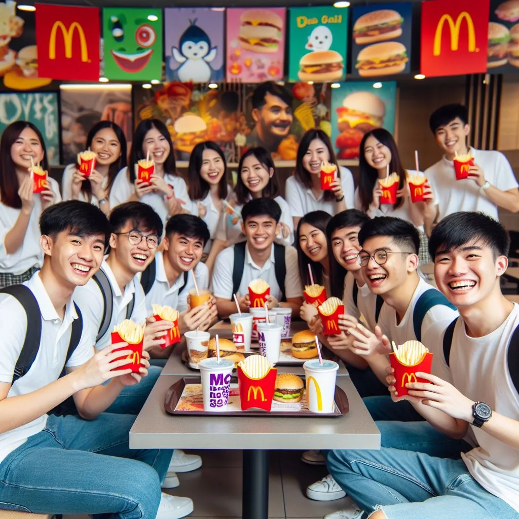 McDonald's Menu For Students In Singapore