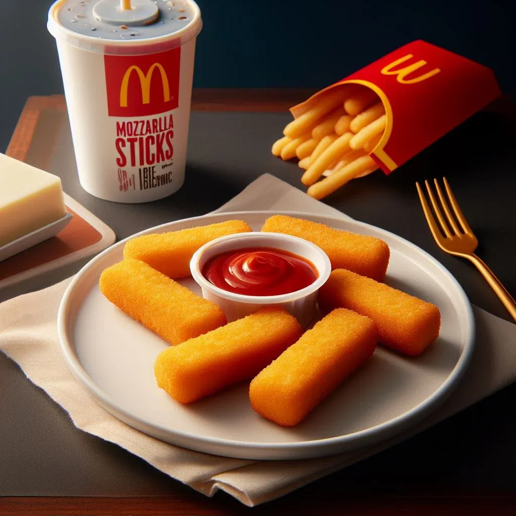 McDonald's Mozzarella Sticks Menu In South Africa
