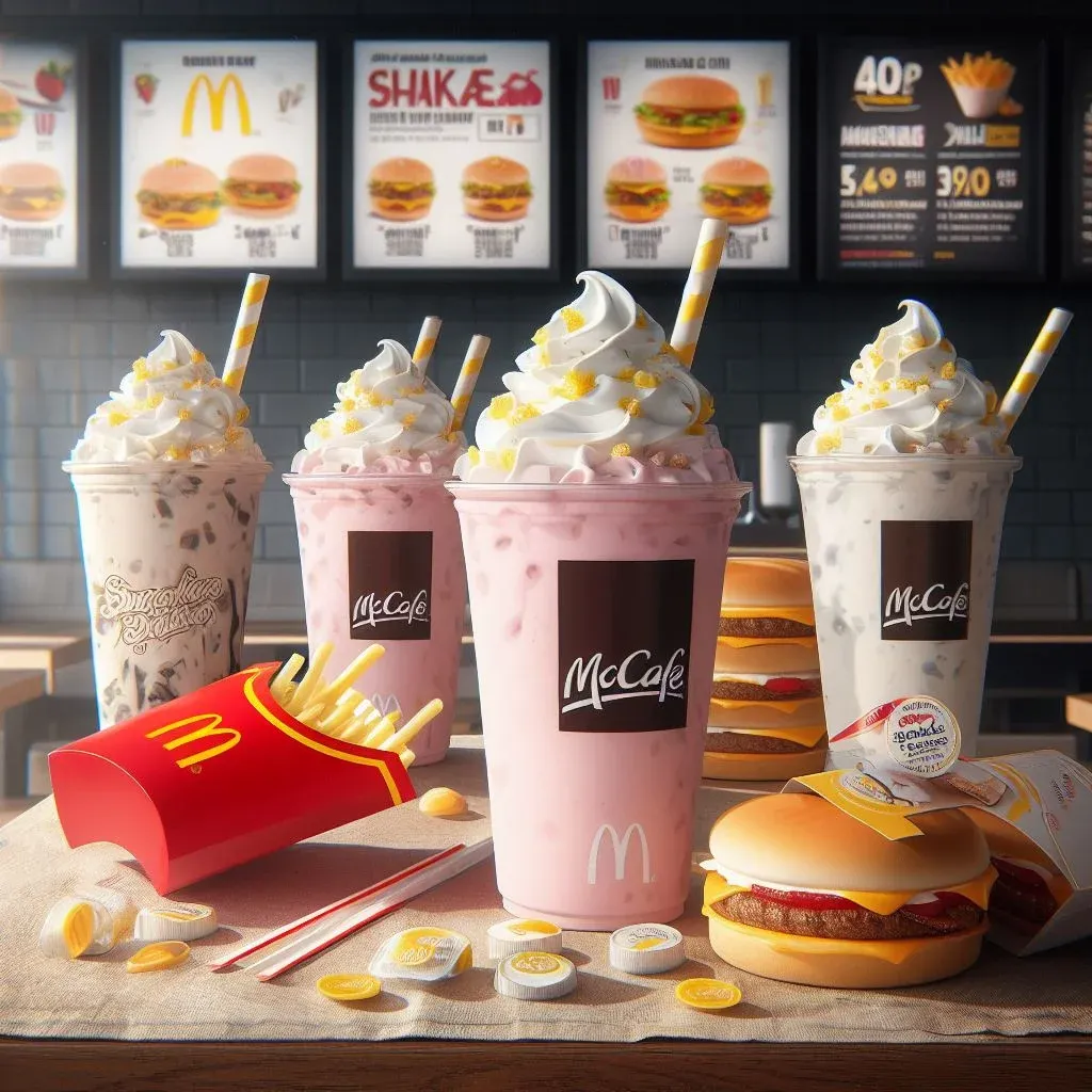 McDonald's Shakes Menu Prices In South Africa