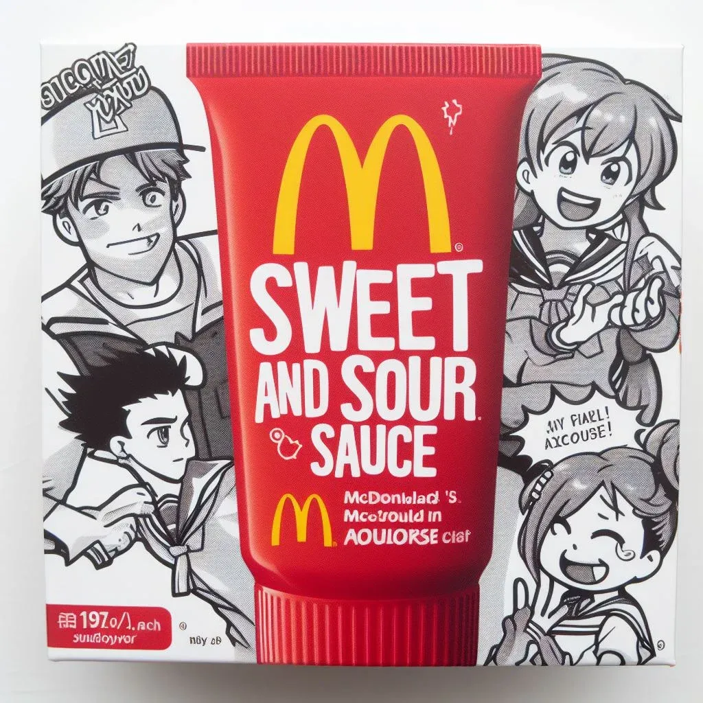 McDonald's Sweet and Sour Sauce Menu in Australia