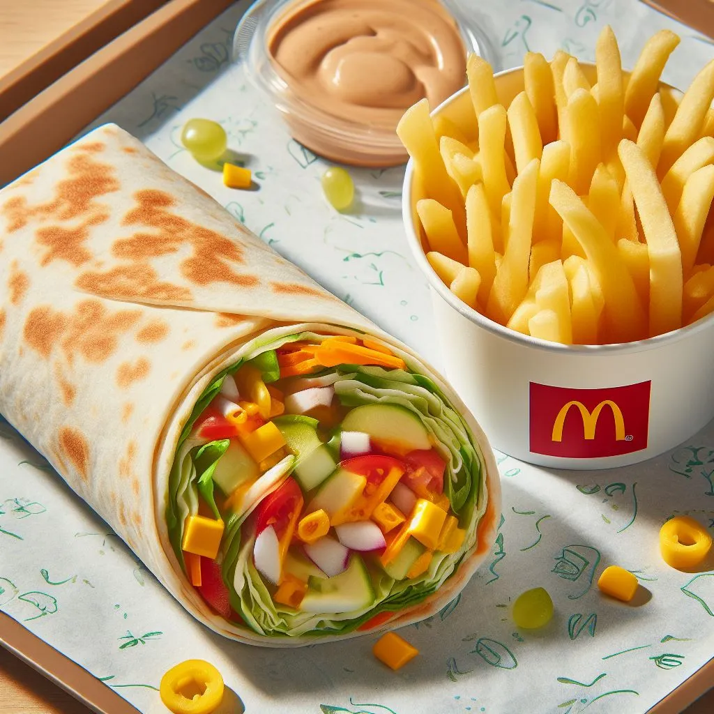 McDonalds Wrap & Salads Menu Prices