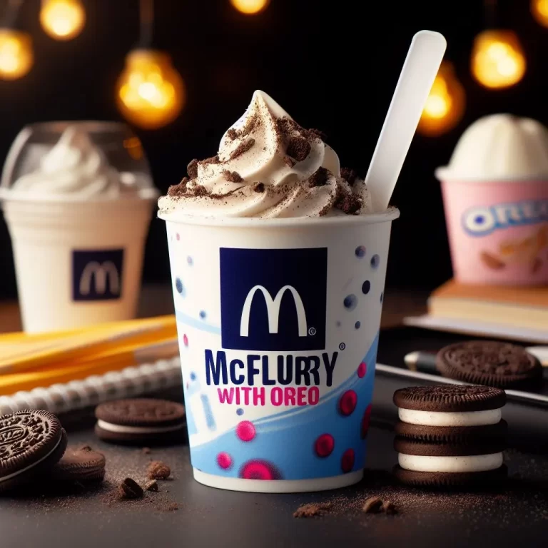 McFlurry With OREO Price & Calories At McDonald’s Menu