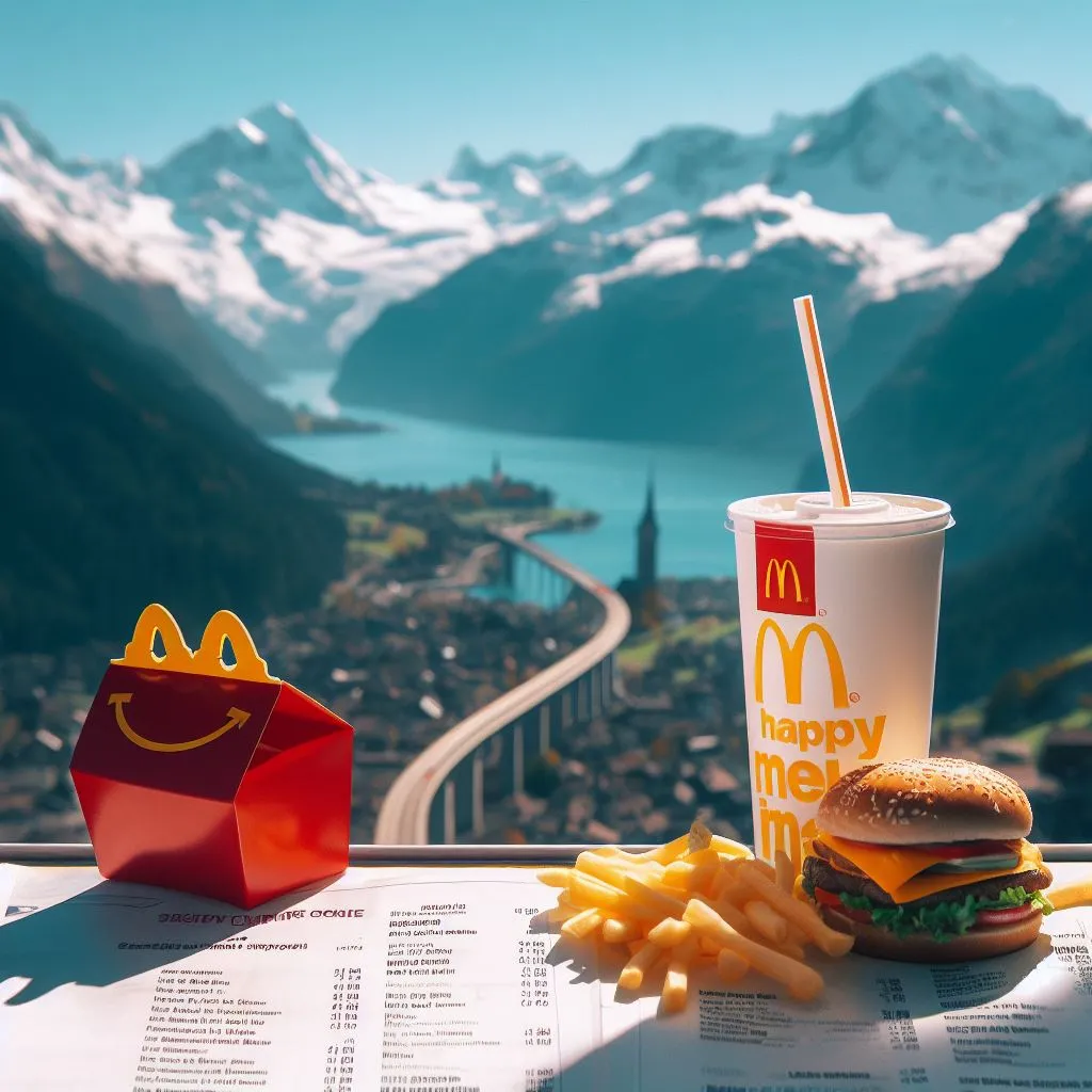 McDonalds Happy Meal Menu Prices In Switzerland