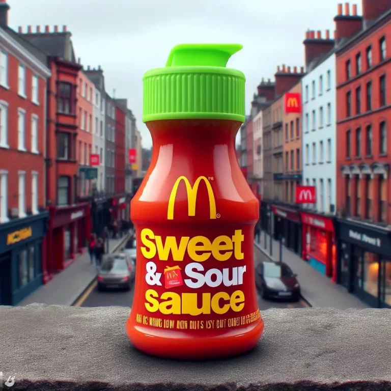 McDonald’s Sweet and Sour Sauce Prices In Ireland 2024