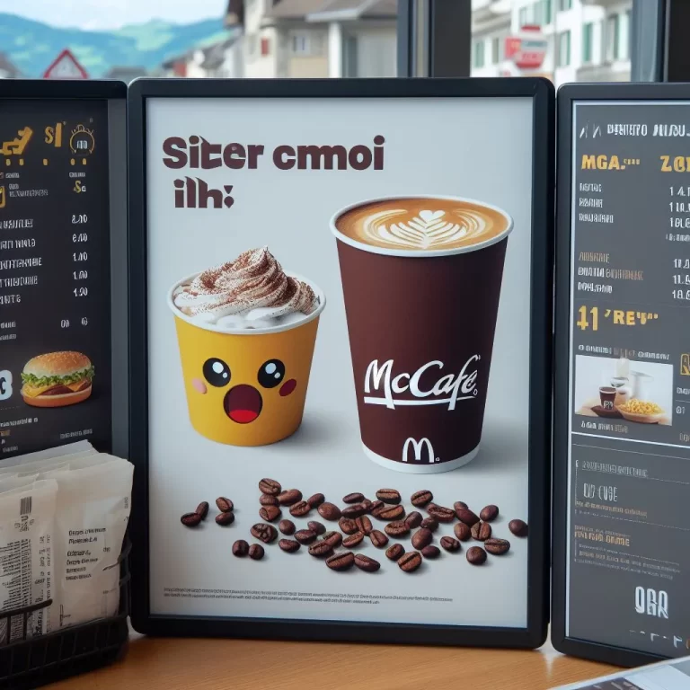 McDonalds Coffee Menu Prices In Switzerland [2024 Updated]