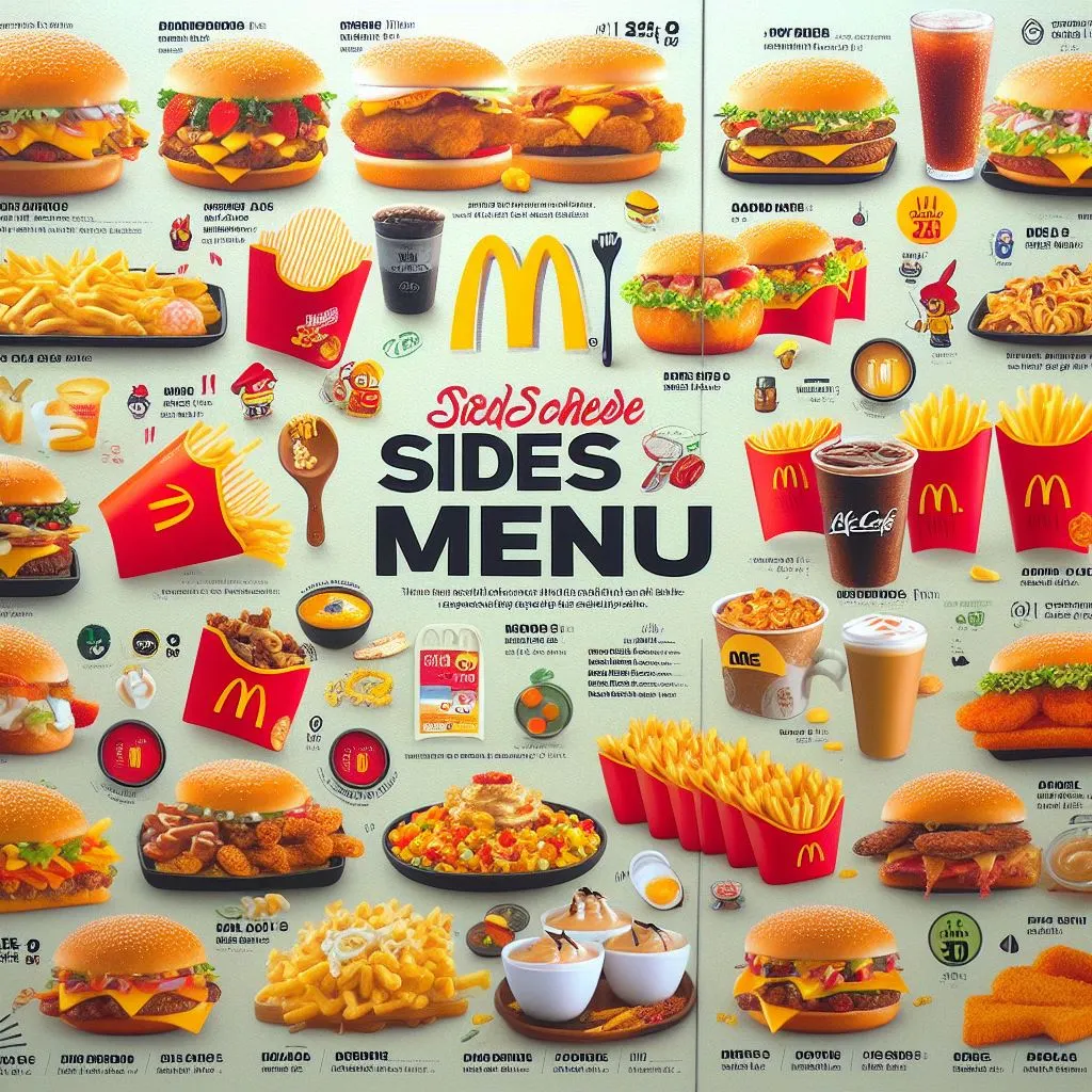 McDonald's Sides Menu Prices In Canada