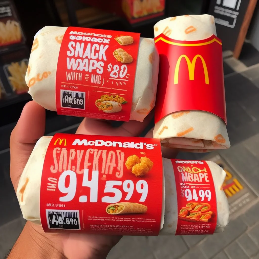 McDonald's Snack Wraps Menu Price In South Africa