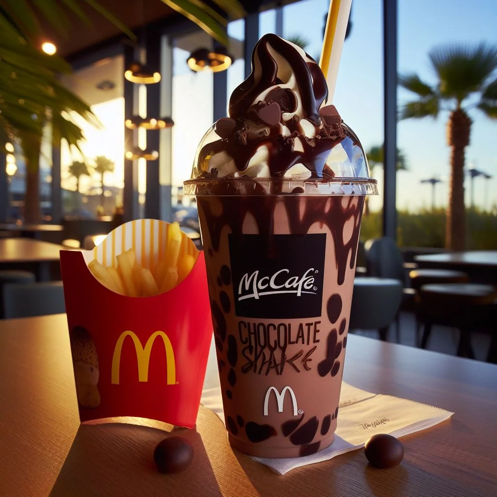 McDonald's Chocolate Shake Menu Prices in Ireland 2024