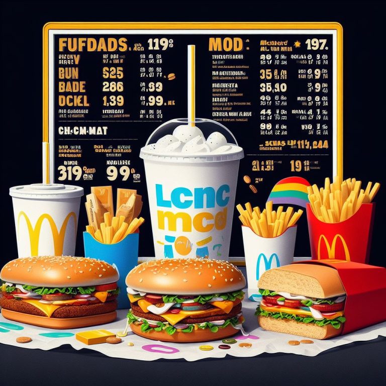 McDonald’s Lunch Menu Prices In South Africa [2024]