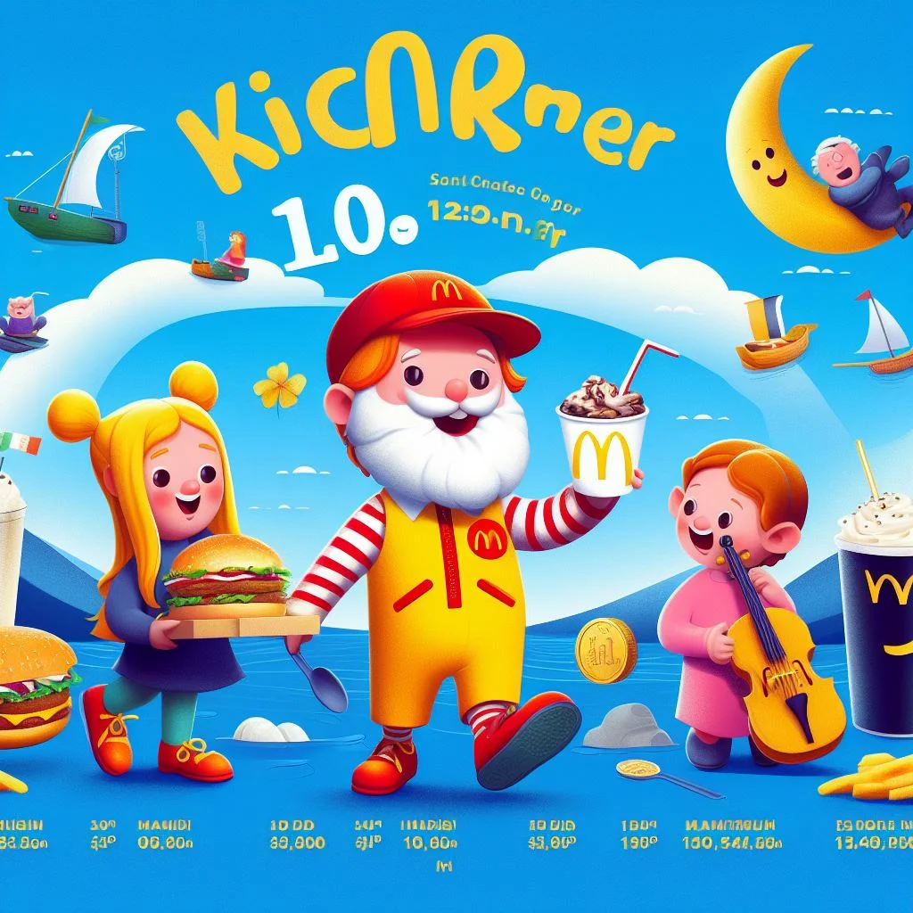 McDonald's Kids Menu Prices In Ireland 2024