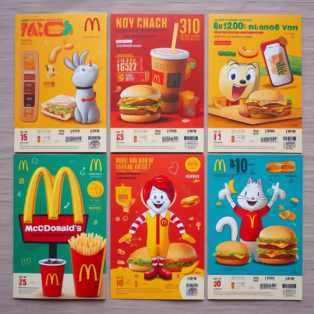 McDonald’s Vouchers Menu prices in South Africa
