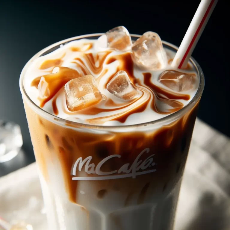 McDonald’s Iced Latte Coffee Calories & Price at MCD Menu