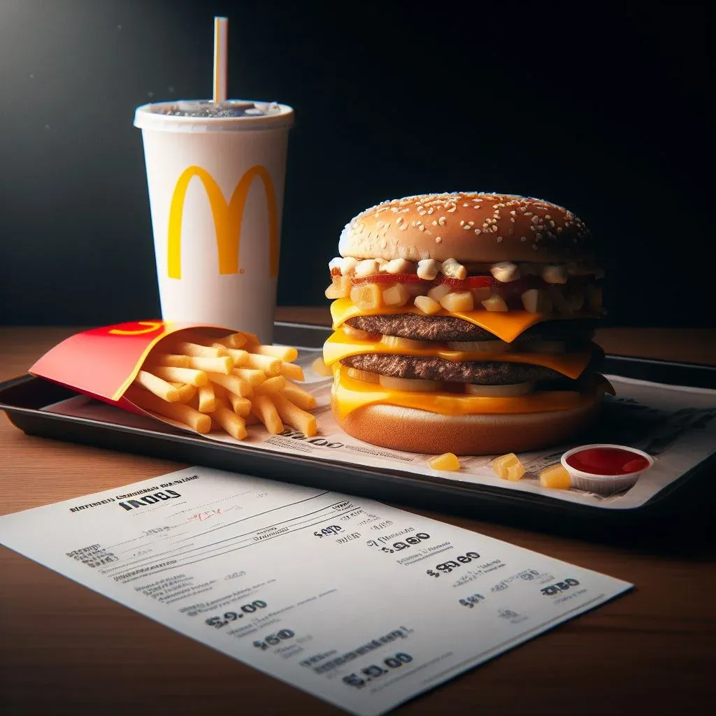 McDonald's Cheeseburger Meal Menu Prices in Australia