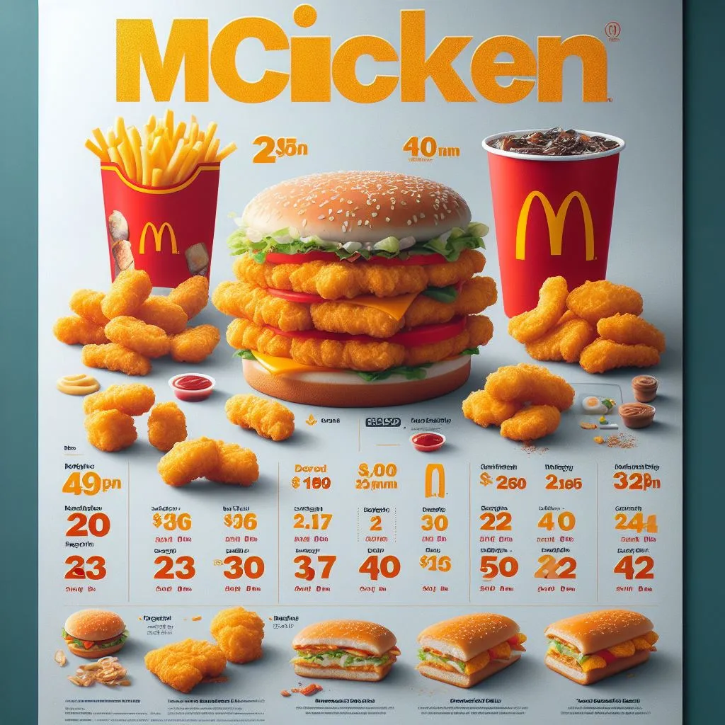 McDonald’s Chicken McNuggets Menu Prices