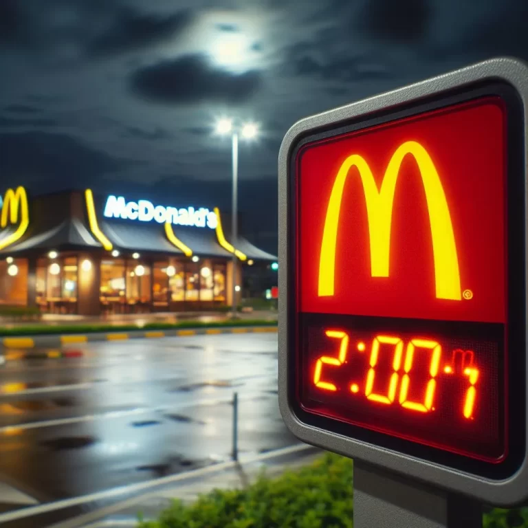 What Time Does McDonald’s Close? | MCD Closing time