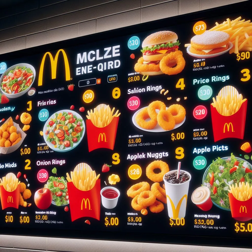 McDonald’s Sides Menu Prices 